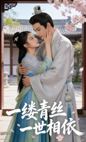 短剧《一缕青丝一世相依》海报