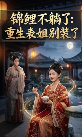 短剧《锦鲤不躺了：重生表姐别装了》海报