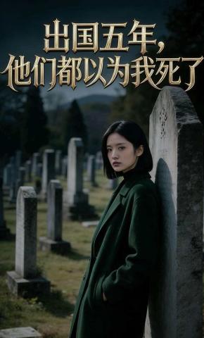 短剧《出国五年，他们都以为我死了》海报