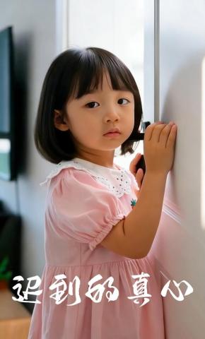 短剧《迟到的真心》海报