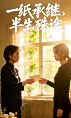 短剧《一纸承继，半生殊途》海报