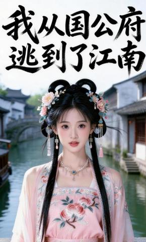 短剧《我从国公府逃到了江南》海报