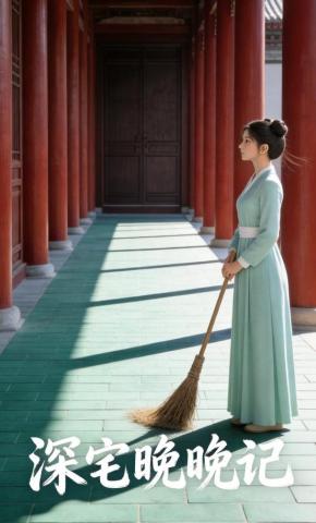 短剧《深宅晚晚记》海报