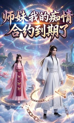 短剧《师妹，我的痴情合约到期了》海报