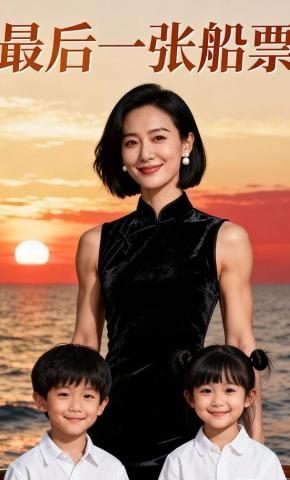 短剧《最后一张船票》海报