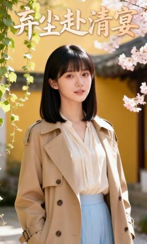 短剧《弃尘赴清宴》海报