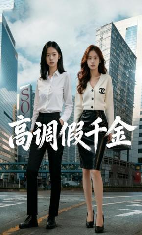 短剧《高调假千金》海报