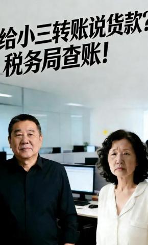 短剧《给小三转账说货款？税务局查账！》海报