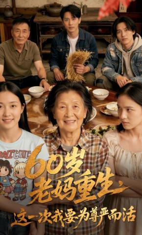 短剧《60岁老妈重生，这一次我要为尊严而活》海报