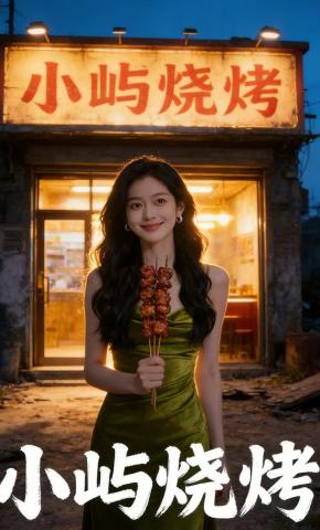 短剧《小屿烧烤》海报