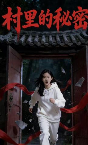 短剧《村里的秘密》海报