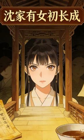 短剧《沈家有女初长成》海报