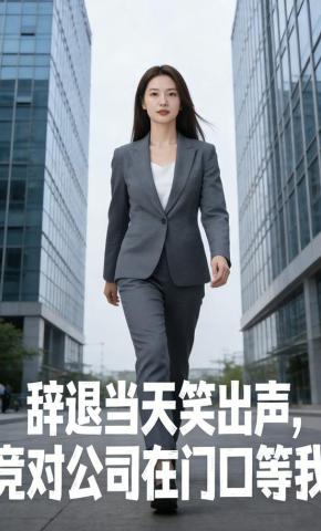 短剧《辞退当天笑出声，竞对公司在门口等我》海报