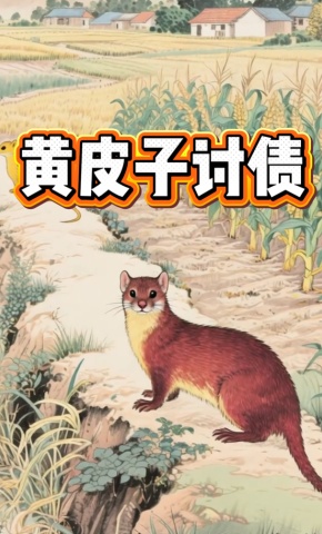 短剧《黄皮子讨债》海报