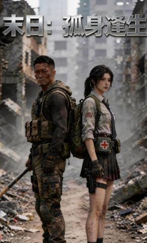 短剧《末日：孤身逢生》海报