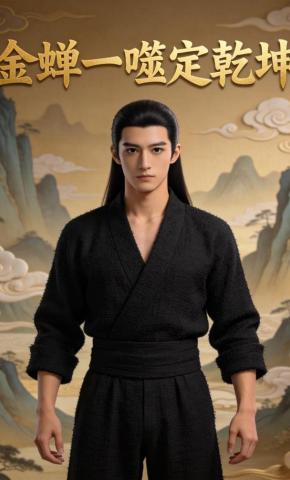 短剧《金蝉一噬定乾坤》海报