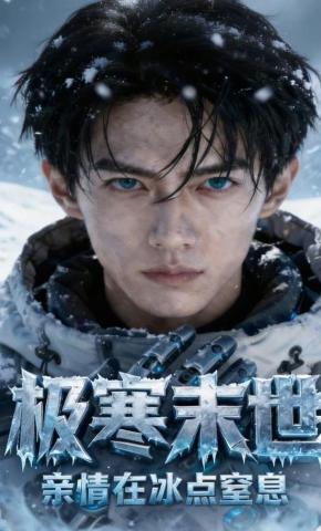 短剧《极寒末世：亲情在冰点窒息》海报