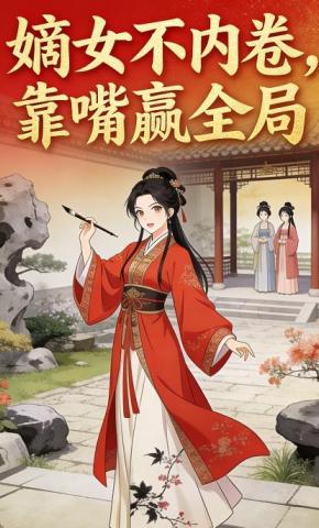 短剧《嫡女不内卷，靠嘴赢全局》海报