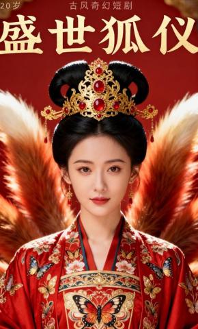 短剧《盛世狐仪》海报