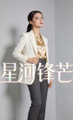 短剧《星河锋芒》海报