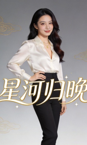 短剧《星河归晚》海报