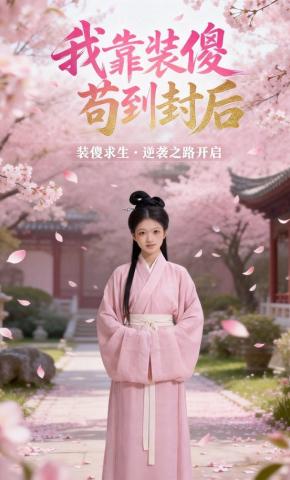 短剧《我靠装傻苟到封后》海报