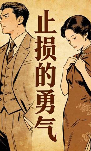 短剧《止损的勇气》海报