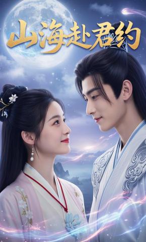 短剧《山海赴君约》海报