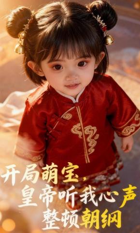 短剧《开局萌宝，皇帝听我心声整顿朝纲》海报