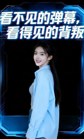 短剧《看不见的弹幕，看得见的背叛》海报