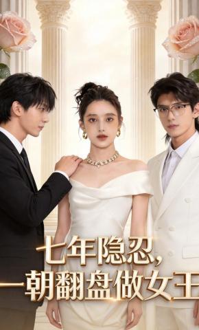 短剧《七年隐忍，一朝翻盘做女王》海报