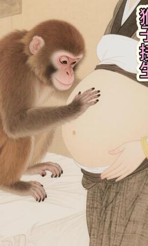 短剧《猴子接生》海报