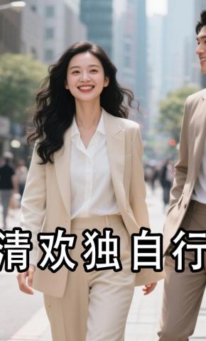 短剧《清欢独自行》海报