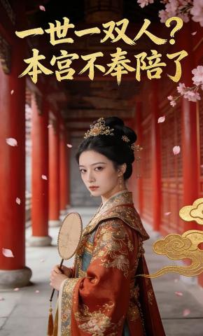 短剧《一世一双人？本宫不奉陪了》海报