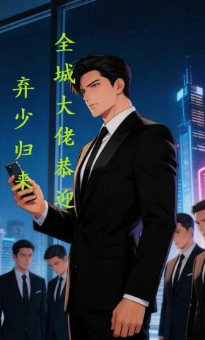 短剧《弃少归来，全城大佬恭迎》海报