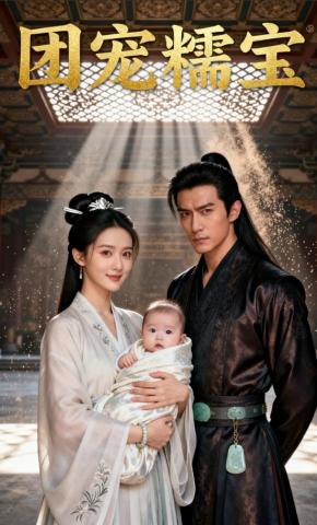 短剧《团宠糯宝》海报