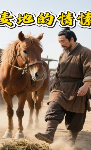 短剧《麦地的情愫》海报