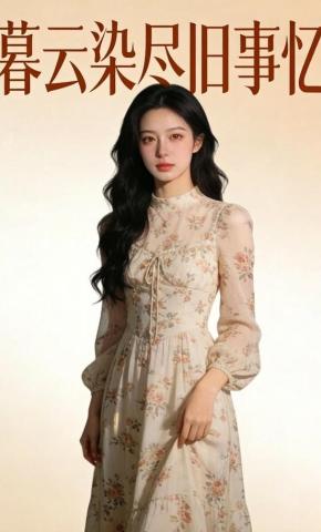 短剧《暮云染尽旧事忆》海报