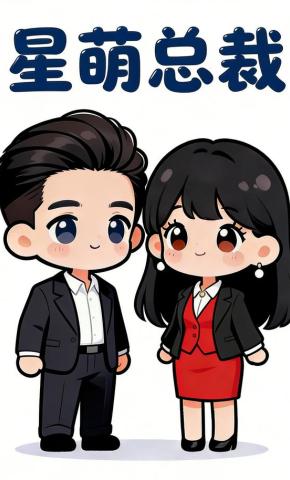 短剧《星萌总裁》海报