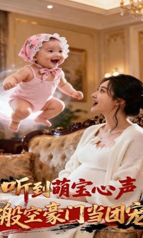 短剧《听到萌宝心声，搬空豪门当团宠》海报