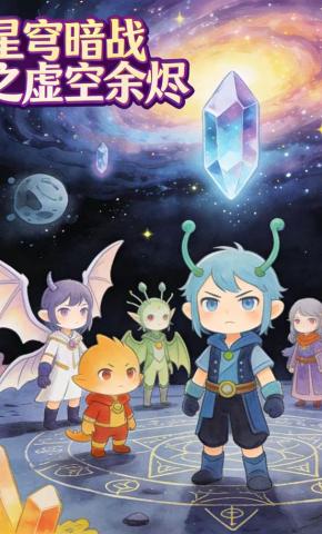 短剧《星穹暗战之虚空余烬》海报