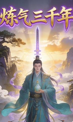 短剧《炼气三千年》海报