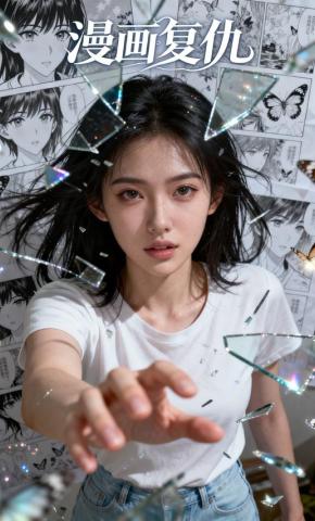 短剧《漫画复仇》海报