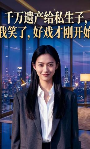 短剧《千万遗产给私生子，我笑了，好戏才刚开始》海报