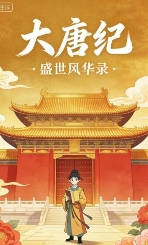 短剧《大唐纪》海报