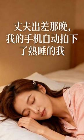 短剧《丈夫出差那晚，我的手机自动拍下了熟睡的我》海报