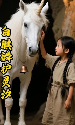 短剧《白麒麟护灵汐》海报