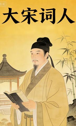 短剧《大宋词人》海报