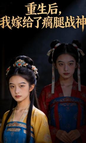 短剧《重生后，我嫁给了瘸子战神》海报