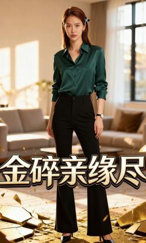 短剧《金碎亲缘尽》海报